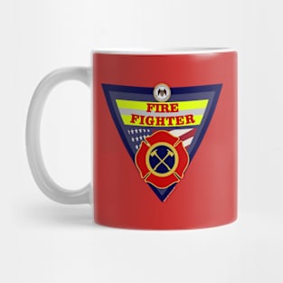 The Firefighter Essentials Shield Mug